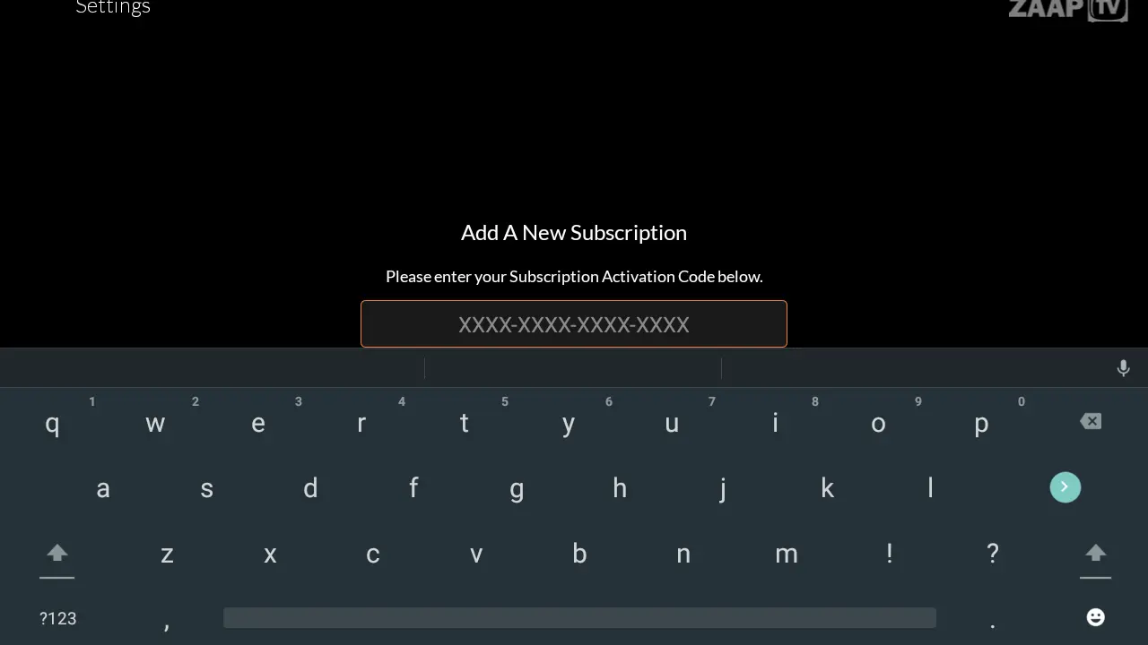 ZAAPTV Product Activation and Service Renewal for HD809/709/609/509/409/X/CloodTV/Greek