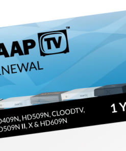 ZAAPTV 1 Year Renewal Voucher GREEK