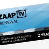 ZAAPTV 2 Year Renewal Card GREEK ZAAPTV 2 Year Renewal Card GREEK