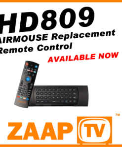 ZAAPTV HD809 Air Mouse Remote Control