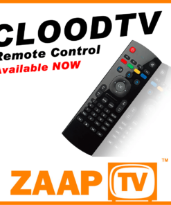 ZAAPTV CLOODTV Remote Control