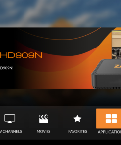 ZaapTV.com.au - ZAAPTV HD909 IPTV Receiver Set Top Box - Main Menu